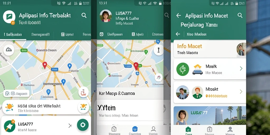 Antarmuka LUSA777 yang jelas dan informatif tentang info macet.