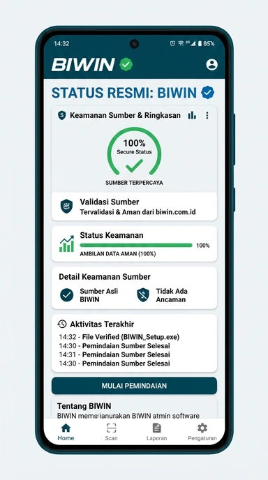 Kanal Resmi APK biwin untuk Pengguna Android